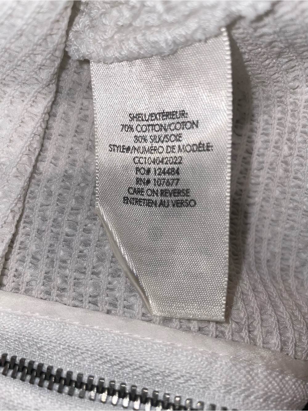 New! Alice + Olivia Penelope White Smocked Crop Tank Top 🤍 Small - Picture 10 of 10